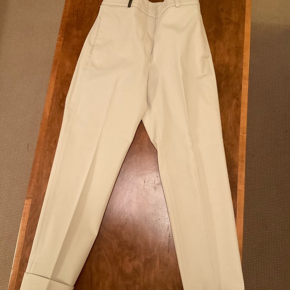 Peserico Cream Ankle Pants - Picture 3 of 5